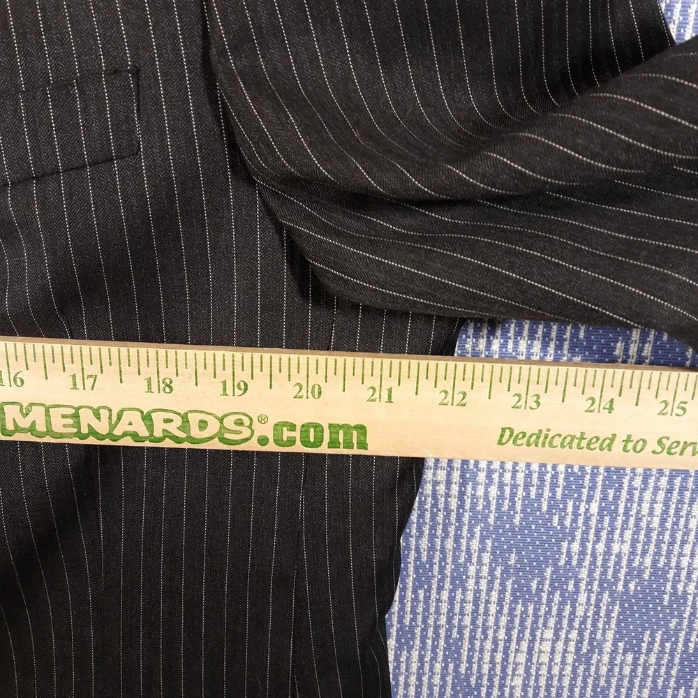 Daniel Cremieux Loro Piana Blazer Suit Jacket Mens Size 42 R Wool Black 3-Button